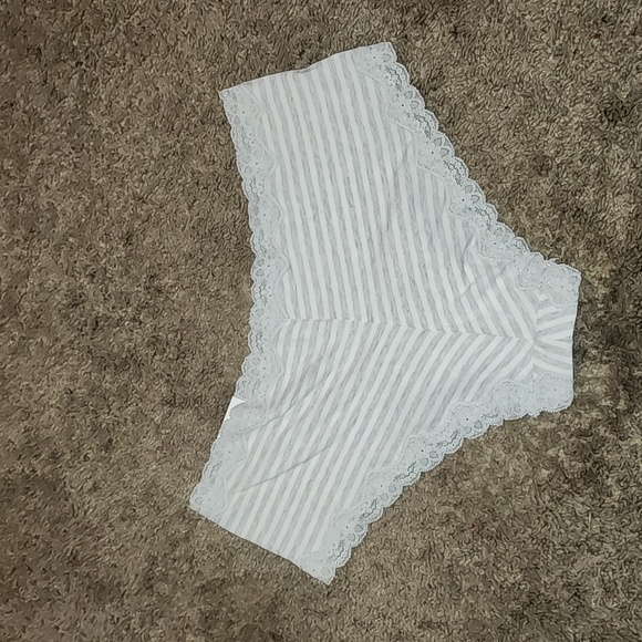 🔴 Juniors' Saint Eve Hipster Panty with Lace Size L - Picture 3 of 5